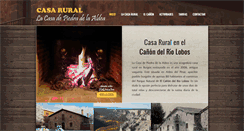 Desktop Screenshot of lacasadepiedradelaaldea.com